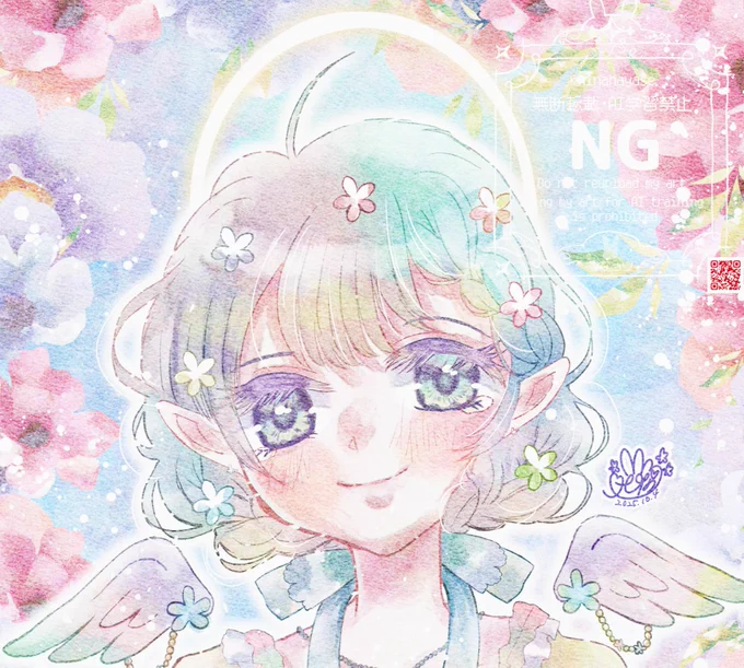 #顔だけで何リポスト来るか 天使ちゃんで挑戦してみます! 是非