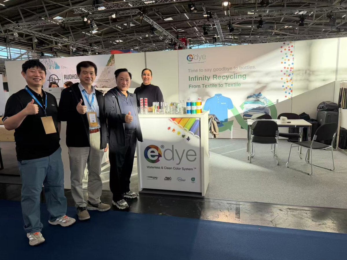 edyewaterless's tweet image. IT&apos;s PERFORMANCE DAYS!
Find us at Hall A2 R07, let’s connect and chat about color, innovation, and sustainability. ✨

📅Date : Oct 29-20, 2025
🕑Time : 9:00am - 6:00pm
📍  Location : MESSE MÜNCHEN
👉Booth Number : Hall A2 R07

#edye #performancedays
