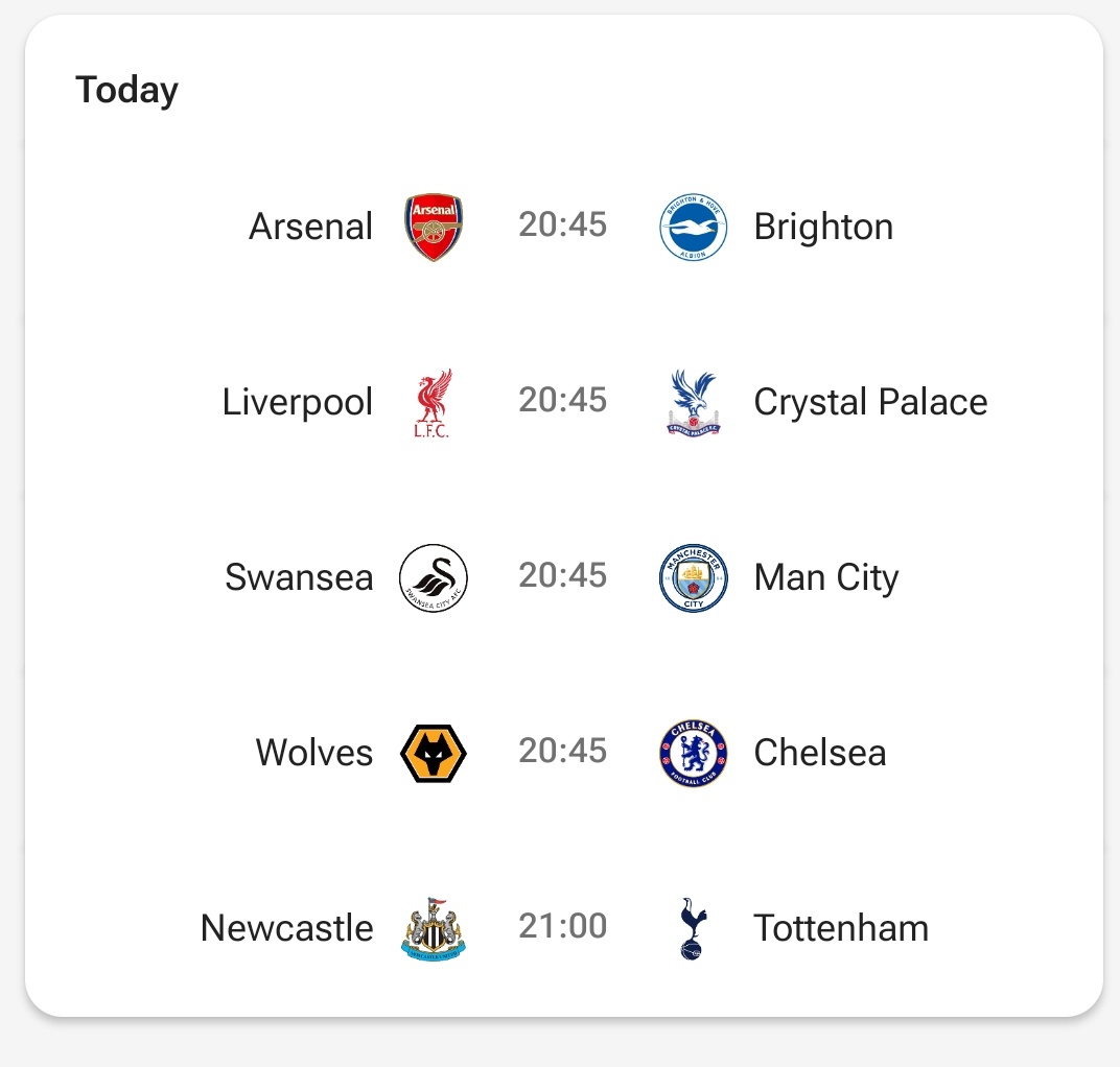 dominionna's tweet photo. Carabao Cup Fixtures Today 
Emirates 
Anfield
Molineux
St. James’ Park.
#EFLCup https://t.co/jgYiKhetI0