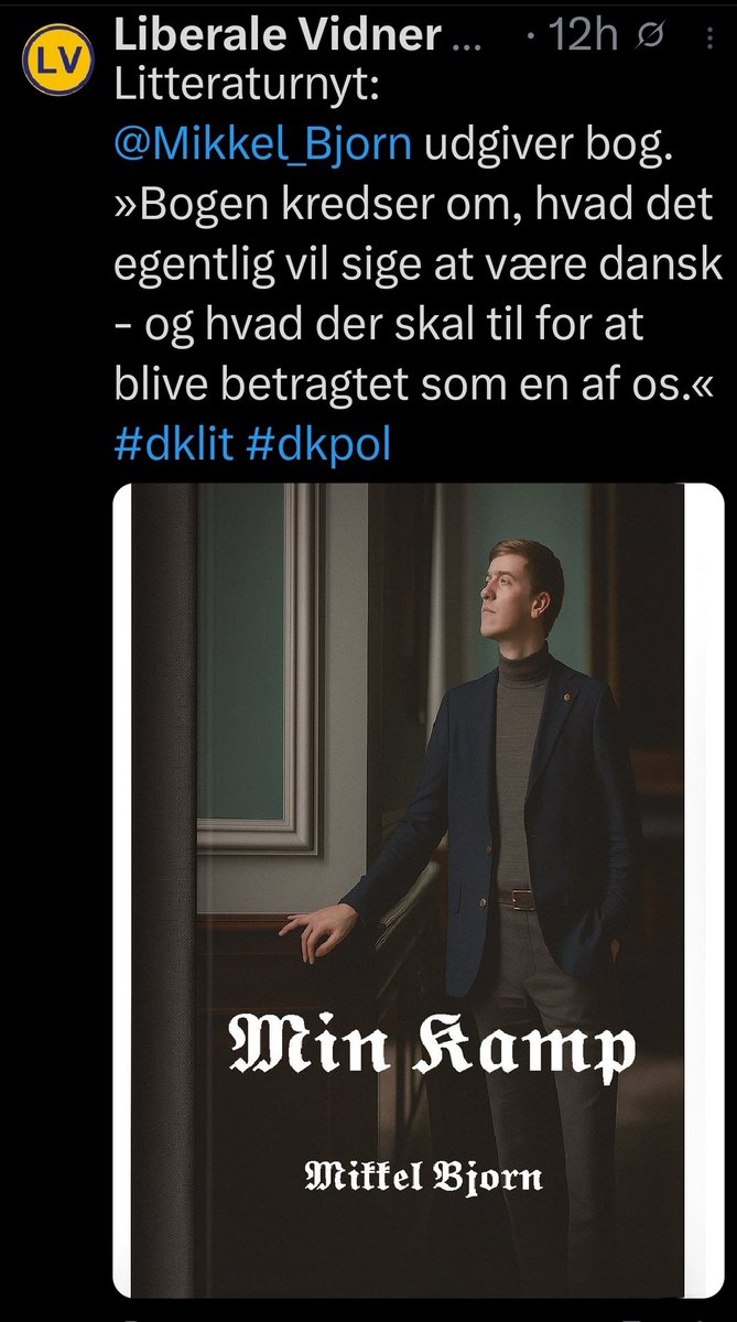 StormOverEuropa's tweet image. Case in point. De her typer vil sikkert benægte, at de ønsker Mikkel død, men de sammenligner ham med en person, der står som det største symbol på ondskab i det liberale samfund. Hvordan kan vold ikke være berettiget, hvis det kan afværge et nyt holocaust eller lignende?
De har…