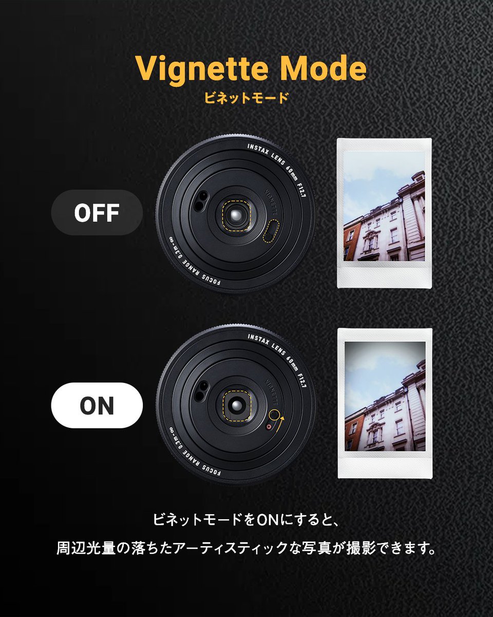 fujifilmjp_ck's tweet photo. instax mini 99で多彩な表現を📷
instax mini 99はカメラ上部のダイヤルで6種類の色表現の選択ができ、カメラ下部のダイヤルでは明るさを5段階で調節!◎
自分の表現したい写真を撮影できます✨
#instax #チェキ #instaxmini99 https://t.co/wzCaGouQNE