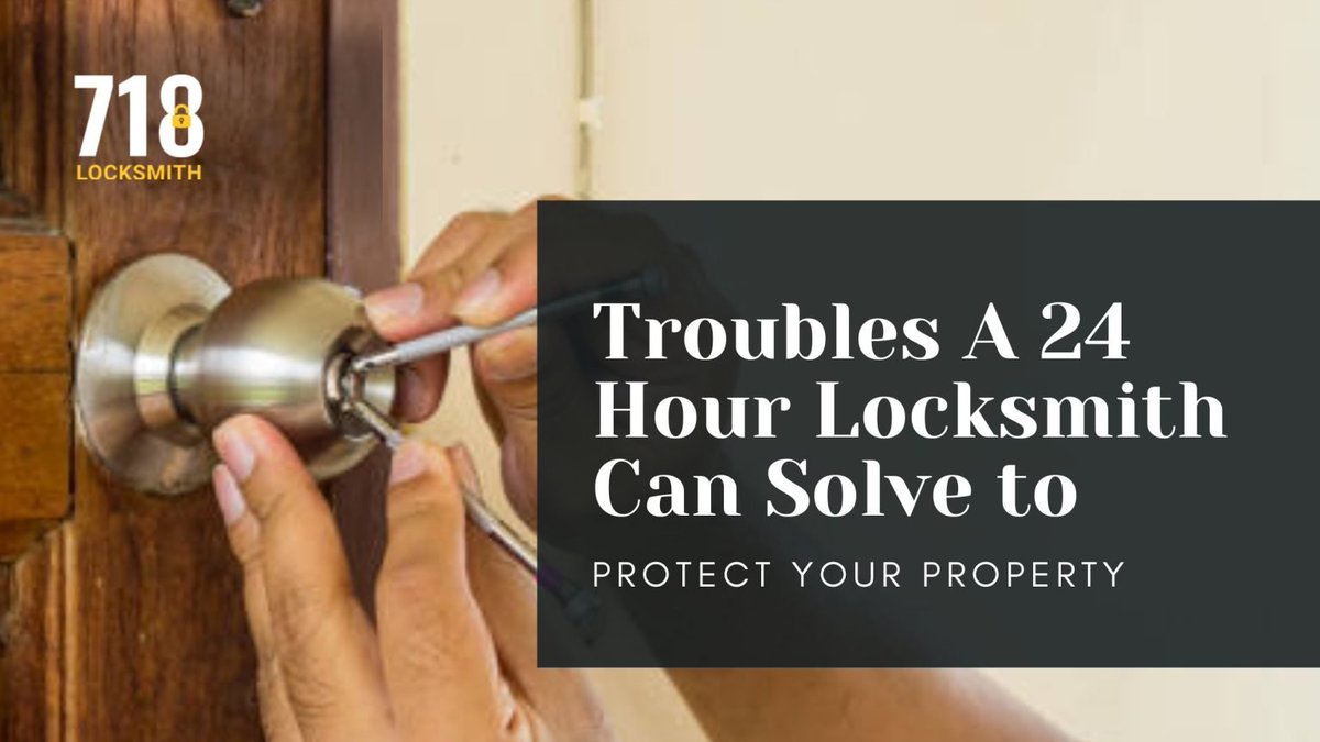 718locksmith's tweet image. Troubles A 24 Hour Locksmith Can Solve to Protect Your Property!
Visit &amp;gt;&amp;gt; tinyurl.com/2e2s79zd
#24hourlocksmithservices #emergencylocksmith #lockoutservice #urgentlocksmith #locksmithnearme #breakinrepair #keyreplacement #nightlocksmith #propertysecurity #24hourservice