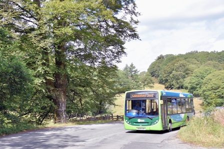 #Lakesconnection #Kendal Good morning all the vehicles have left the depot this morning and we are running a full service apart from the 530 Cartmel-Kendal which is  unable to serve Kentsbank stops, Sorry for any inconvenience.