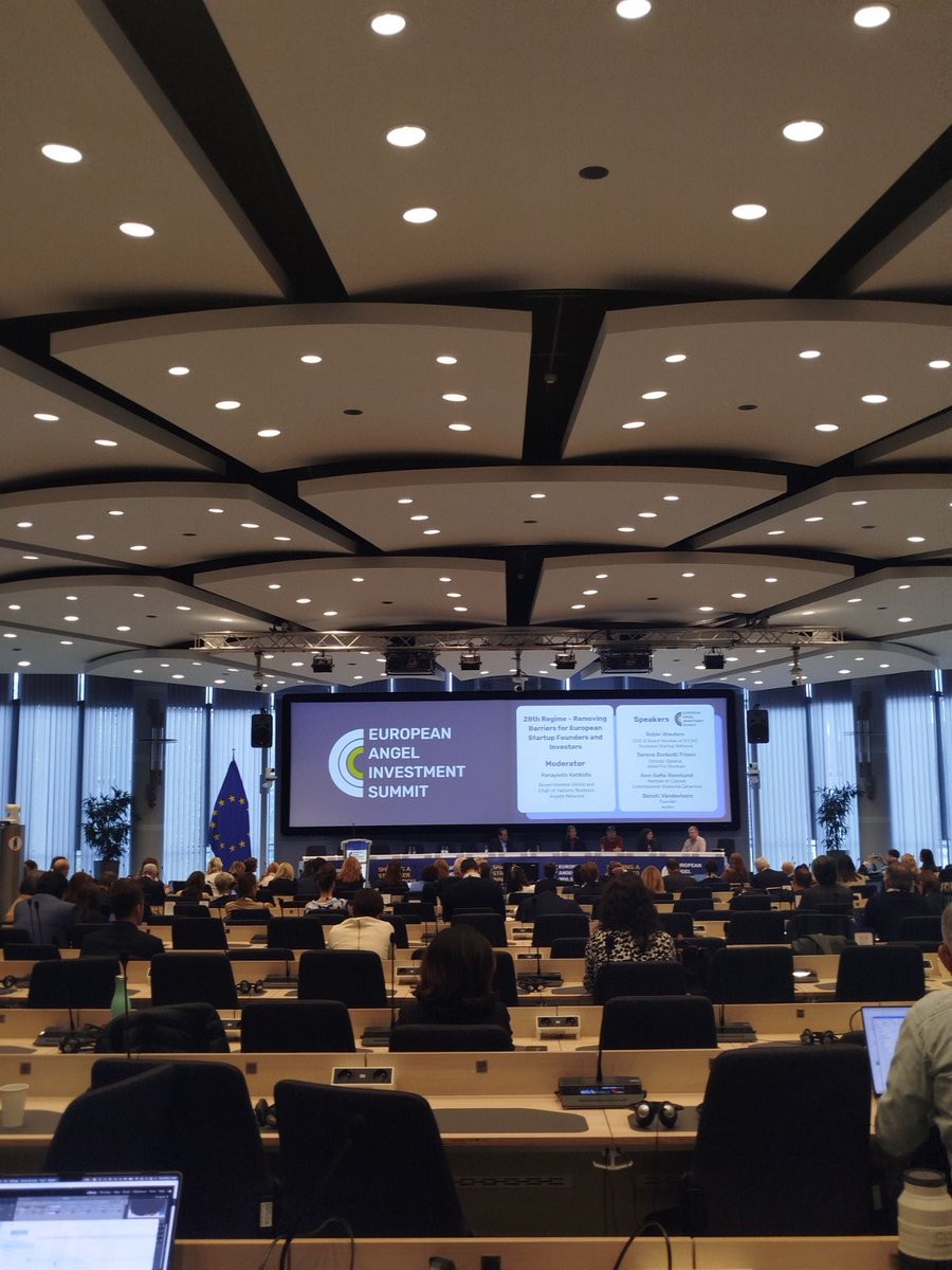 🇪🇺 Esta semana #AEBAN representa a los business angels españoles en el #EBANSummit en Bruselas, by <a href="/EBAN_org/">EBAN</a> 

Nuestra presidenta Marta Huidobro participa en el panel “Going Beyond the Co-investment Models of the Past” junto a líderes de 🇩🇪 🇫🇮 🇱🇹 🇵🇹 para impulsar un marco europeo
