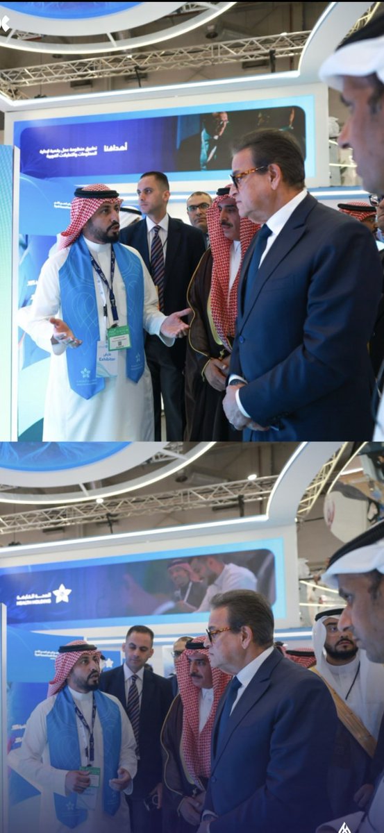 سعدت بزيارة معالي د. خالد عبدالغفار، نائب رئيس مجلس الوزراء ووزير الصحة والسكان بجمهورية مصر العربية، لركن #تجمع_الرياض_الصحي_الأول في #ملتقى_الصحة_العالمي_2025، يرافقه سعادة أ. ناصر الحقباني، الرئيس التنفيذي لشركة الصحة القابضة، حيث اطّلع معاليه على منجزات التجمع ومشاريعه