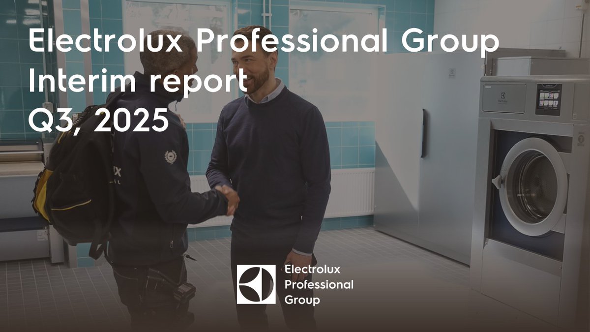 Electrolux Professional Group tweet media