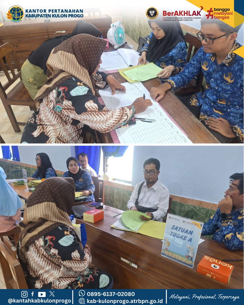 atr_bpnkprogo's tweet image. Halo #SobatATRBPNKulonProgo,

Kantor Pertanahan Kabupaten Kulon Progo melaksanakan kegiatan Kegiatan Pemberitahuan Besarnya Ganti Kerugian dan Musyawarah Bentuk Ganti Kerugian Obyek Pengadaan Tanah Untuk Pembangunan Jalan Tol Solo – Yogyakarta – Kulon Progo