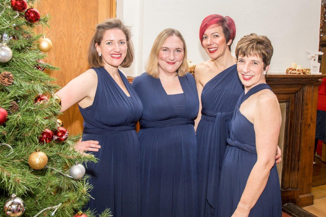 We are so excited to welcome The Tonyx - female barbershop quartet to our Carols by Candlelight on Tuesday, 2 December. 🕯️
They will be joined by Universal Voices – a vibrant community choir for children aged 7–11. 
Grab your tickets now! f.mtr.cool/episbhfejd