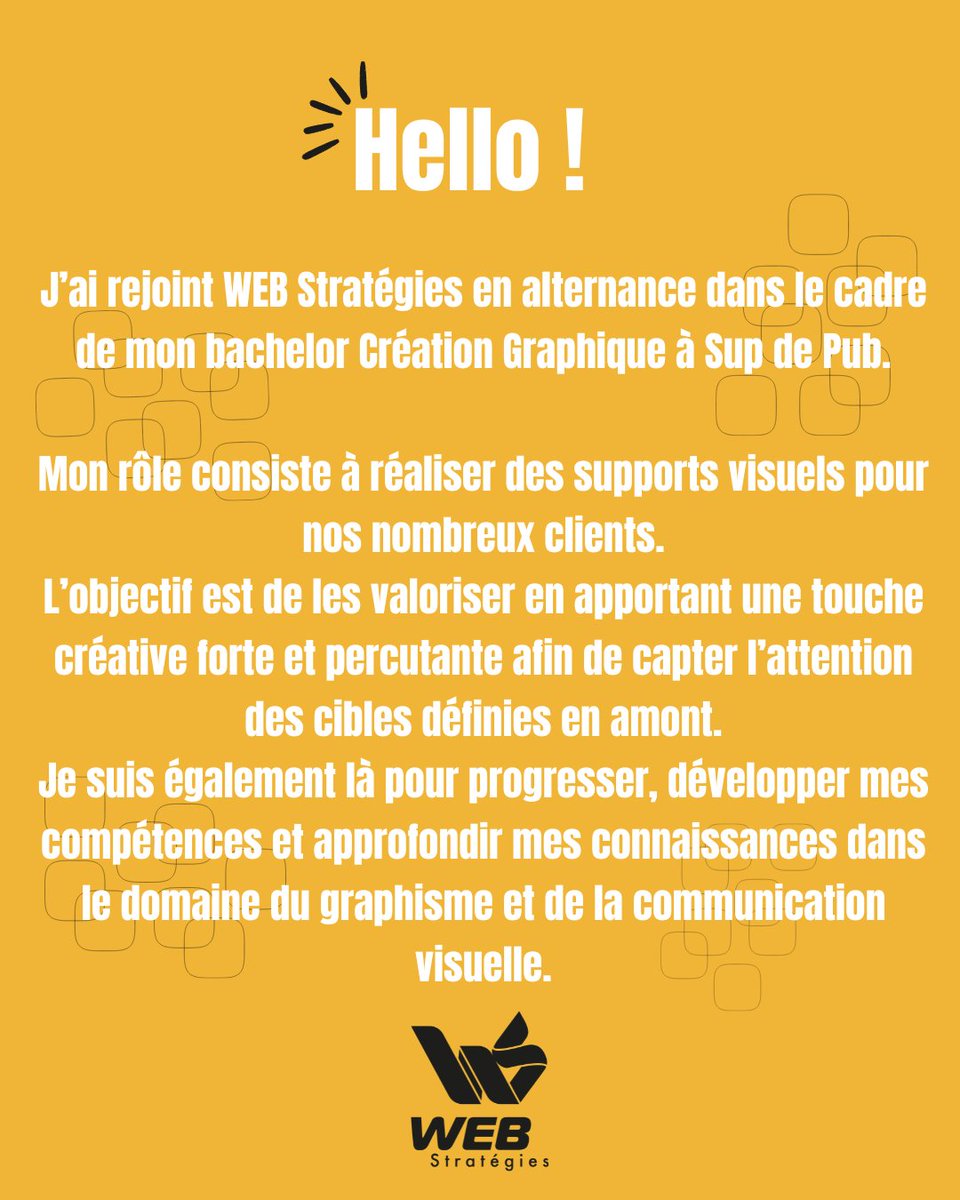 Un nouveau dans l'équipe !

Simon rejoint le pôle graphisme en alternance pour donner vie à nos projets tout au long de l’année 💪

Bienvenue Simon 👋