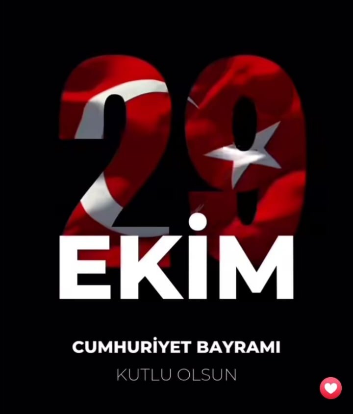 Cumhuriyet Bayramı Kutlu Olsun Türk Ulusu ... 🇹🇷