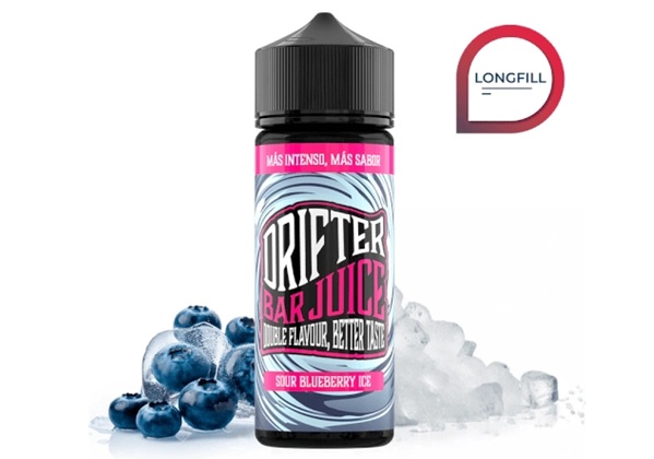 Drifter Bar Sour Blueberry Ice 24ml Longfill
Este sabor afrutado ofrece una experiencia de vapeo refrescante, con el sabor intenso del arándano  ácido y el frescor del hielo.
store-steam.com/index.php?main…