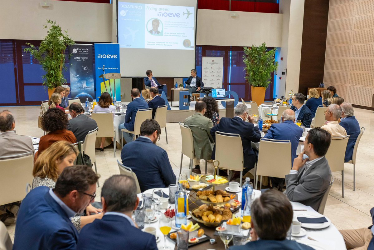 pgmahamud's tweet image. ✈️ ¿Con cuánto #SAF vuelan ya hoy los aviones en los que viajamos? 🤓 🌿 Jornada #FlyingGreen de @AndAerospace 🤝🏻 @MoeveGlobal, con el respaldo de @EmpleoJunta @IndustriaAnd @trade_andalucia @CEAes_ 👏🏻.
#Descarbonización #PositiveMotion
andaluciaaerospace.com/moeve-y-andalu…