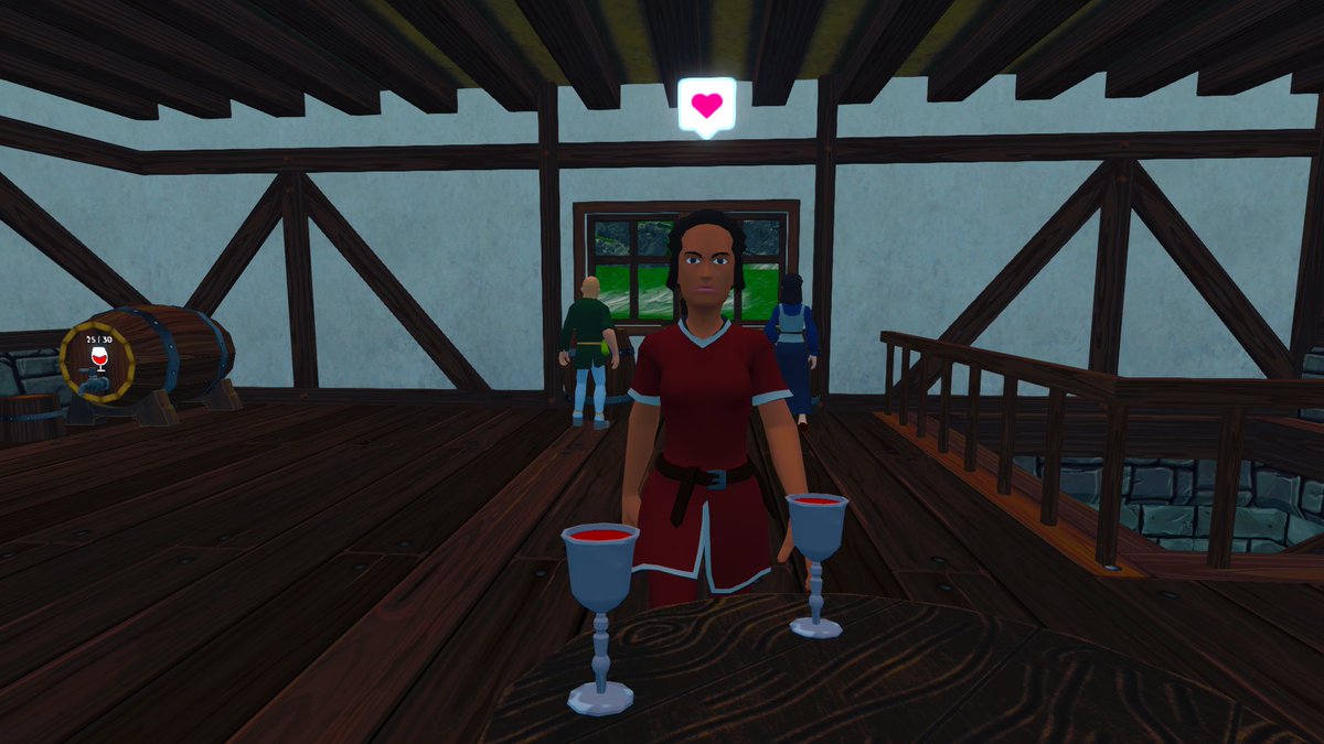 🌲Evergreen Tavern 🍺 Wishlist on Steam now! tweet media