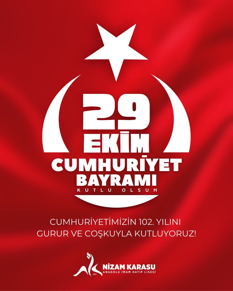 29 Ekim Cumhuriyet Bayramımız kutlu olsun! ✨
 Cumhuriyetimizin 102. yılını gurur ve coşku ile kutluyoruz.

<a href="/Osmangazi_MEM/">Osmangazi İlçe Milli Eğitim Müdürlüğü</a>
<a href="/bursailmem16/">Bursa İl Millî Eğitim Müdürlüğü</a>
<a href="/MetinSEZER_16/">Metin SEZER</a>
<a href="/drahmetisleyen/">Ahmet İşleyen</a>
<a href="/meb_dinogretimi/">MEB Din Öğretimi Genel Müdürlüğü</a>
<a href="/tcmeb/">Millî Eğitim Bakanlığı</a>