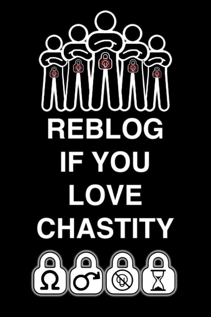 RT&amp;FW 
Lock it, wear it, surrender it… every second in chastity is proof of your devotion and my control.

Reblog and Dm its Locktober no too late to get in the Challenge