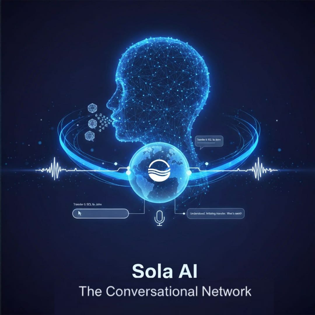 Every chain talks about speed. But what if the real flex is accessibility?

AI on Solana is not just about faster blocks, it’s about making the chain talk back. Sola AI is building toward that moment when crypto feels like a conversation, not a command line.