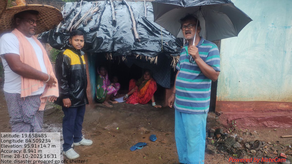 RUGUMU_GP's tweet photo. Inspection &amp; shifting to shelter houses completed.
Everyone evacuated safely — no one left behind. #DisasterPreparedness #Odisha @BdoDharakote @Ganjam_Admin @sdmbnj @PRDeptOdisha https://t.co/HIlGAzJF8Z