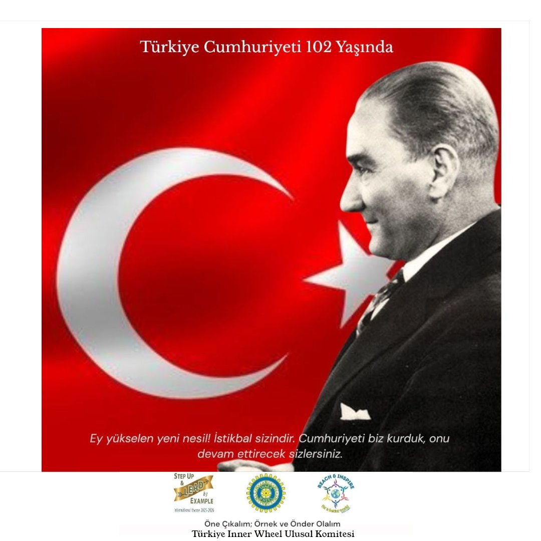 InnerWheelTR's tweet image. 🇹🇷🇹🇷🇹🇷🇹🇷❤️🤍