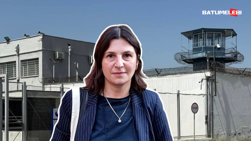 Batumelebi_ge's tweet image. 🟥Imprisoned Teacher and Civil Activist Nino Datashvili’s Health in Critical Condition, Defense Team Seeks Her Release. 

#GeorgiaProtests #RepressionInGeorgia
▶️ batumelebi.netgazeti.ge/articles-in-en…