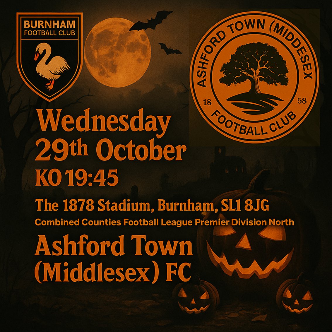 MATCH DAY! <a href="/ashfordtownmx/">Ashford Town (Middlesex) FC</a> <a href="/ComCoFL/">Combined Counties Football League</a>