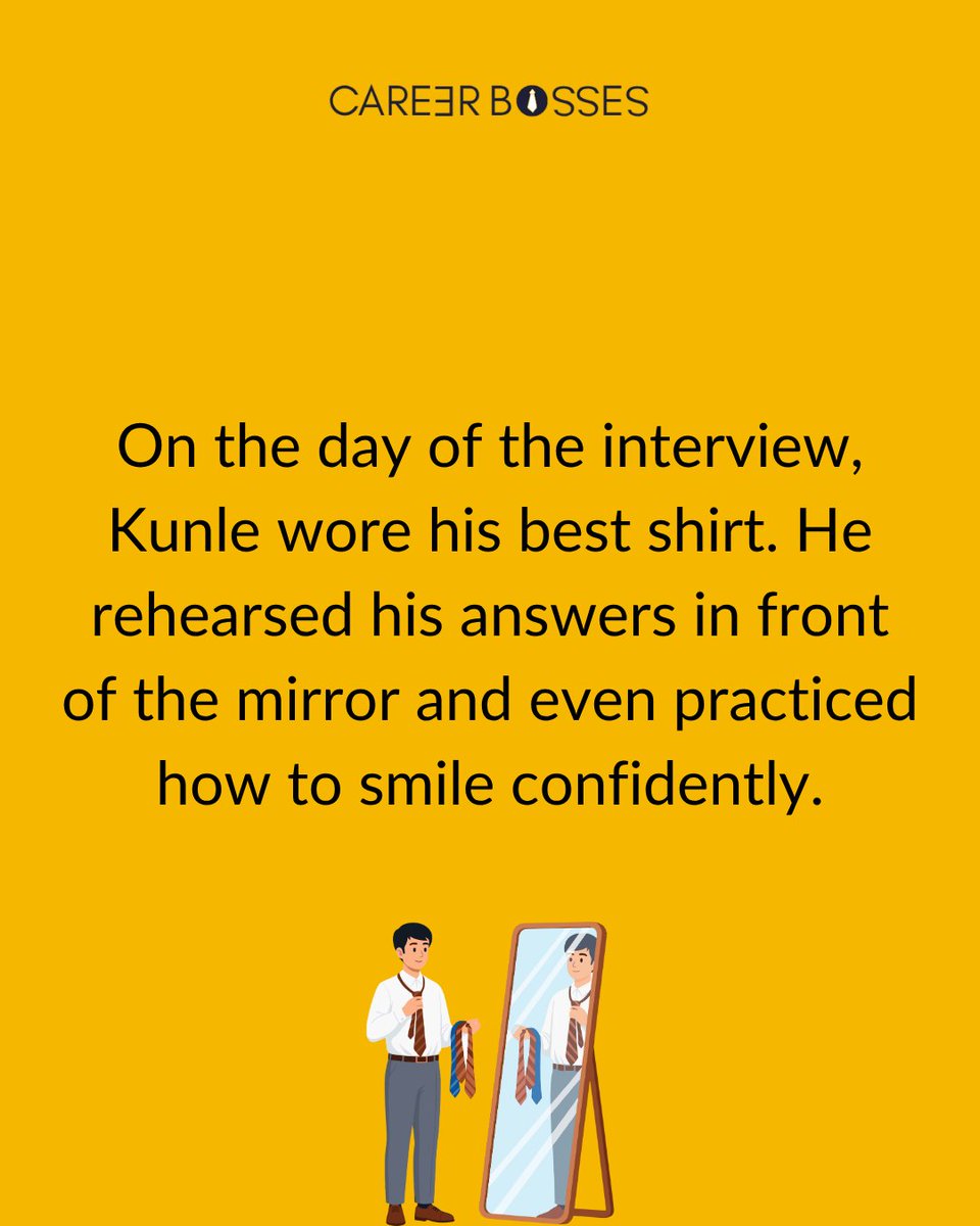 careerbosses's tweet image. The more desperate you sound, the less convincing you become.
Even if you need the job, still show up like someone who adds value, not someone begging for mercy.
 #CareerUpgrade #HireMe