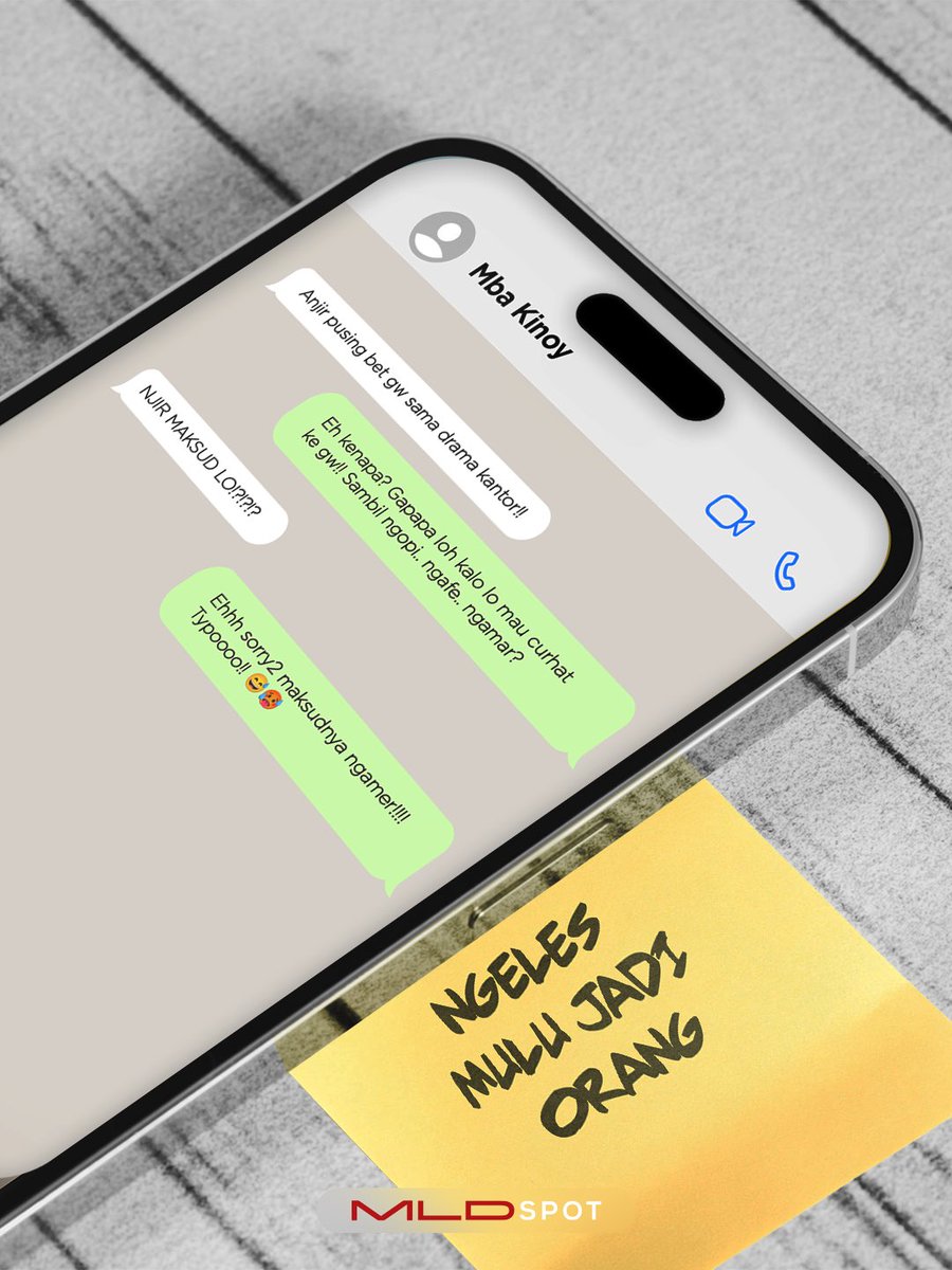 MLDSPOT's tweet image. Banyak nih yang suka modus-modus nyerempet gitu.. Tag temen lo yang suka ngeles👇🏼

#MLDSPOT #FreshForward #InspiringLifestyle #InTheSpotLife #Ngeles