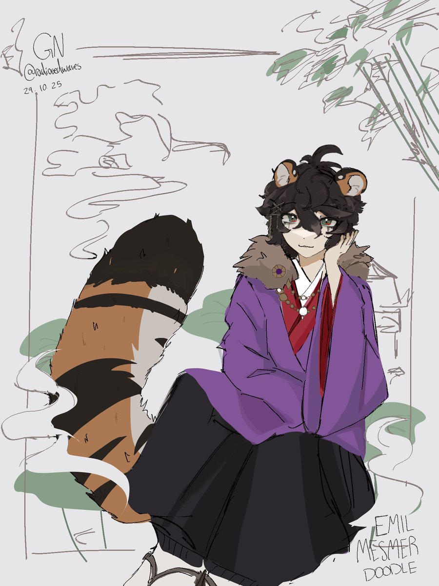 Tiger emil #rkgk #emilmesmer #idv