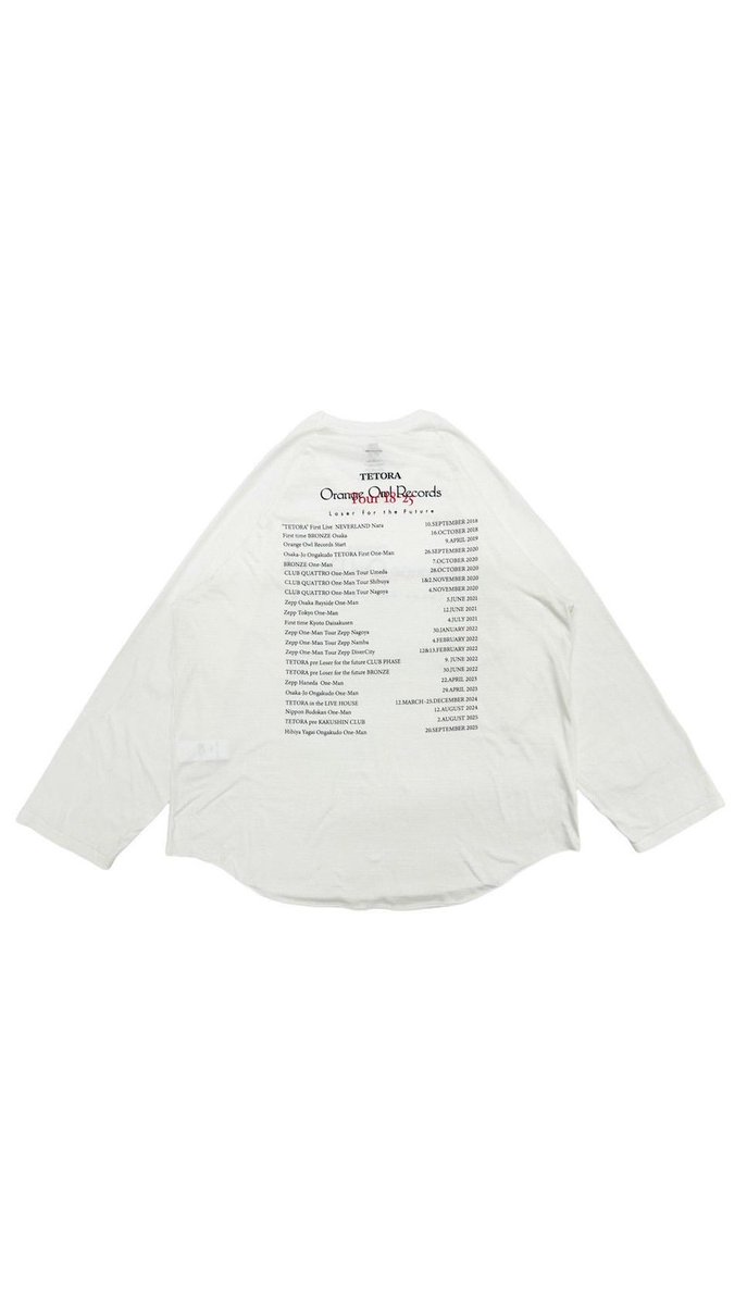 TETORA Tシャツ TETORA on X