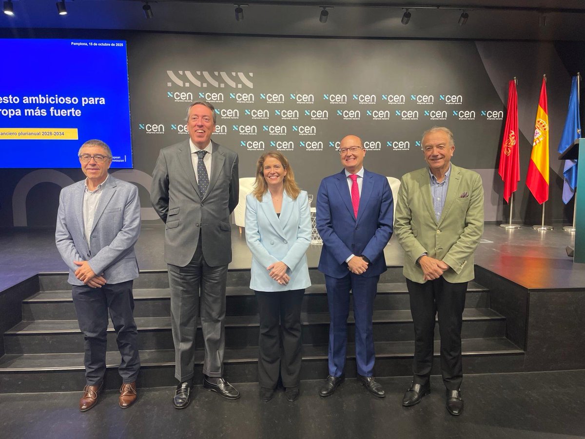 💶 El nuevo presupuesto europeo 2028-2034 marcará el rumbo económico de los próximos años
 📌 En una jornada organizada por @ifuturo_nav junto a @CENavarra y <a href="/SocNavarra/">Soc. Civil Navarra</a>, Anna Armengol de <a href="/ComisionEuropea/">Comisión Europea en España</a> analizó su impacto en las empresas
👉 Más info: ifuturo.org/jornada-empres…
