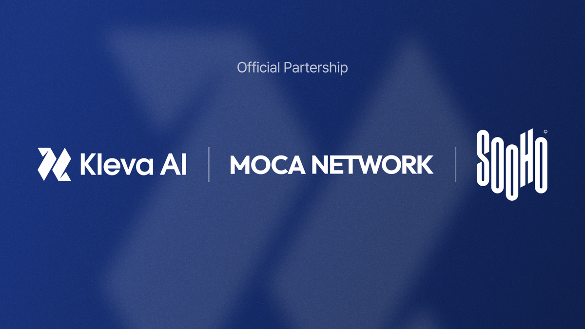 Kleva_AI's tweet image. 📢 Kleva AI x Moca Network x SOOHO.IO Partnership 🤝

Kleva AI is proud to announce a strategic partnership with @Moca_Network and @soohoio.

This collaboration will integrate Moca Network’s AIR Kit digital identity infrastructure and Kleva AI’s digital asset…