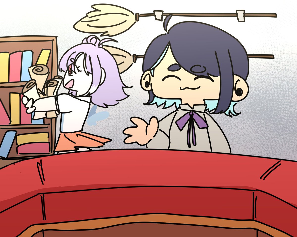 the mage tower owners are super busy in boocraft ! <a href="/sellesoutsoon/">selle 🪽💫</a> <a href="/Mateo_El_Fidel/">Mateo El Fidel</a> 
#envtuber #vtuber