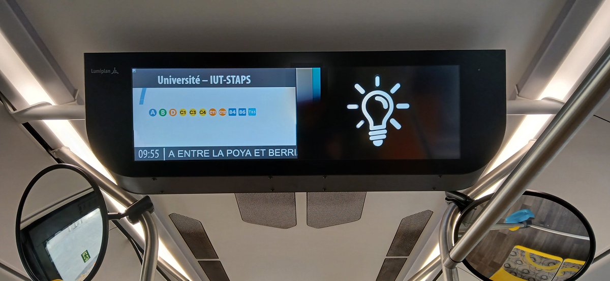 kevin_a38's tweet image. Bonjour @transportsmreso 
Ligne C8 n°3418 en direction de l&apos;universites UFRAPS écran voyageur avec du texte et image de ligne manquante.