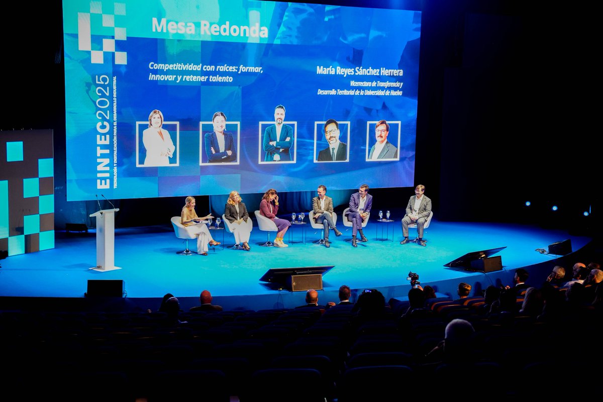 pgmahamud's tweet image. 🤖👨🏼‍💻 Nuevo punto de encuentro de tecnólog@s y líderes empresariales: #EINTEC2025 📍 #Huelva Tecnología y Digitalización al servicio de las personas. ¡Gran trabajo en equipo, @MoeveGlobal 🤝🏻 @AgenciaDigAnd 🤝🏻 @AytoHuelva!
andaluciaeconomica.com/el-encuentro-i…