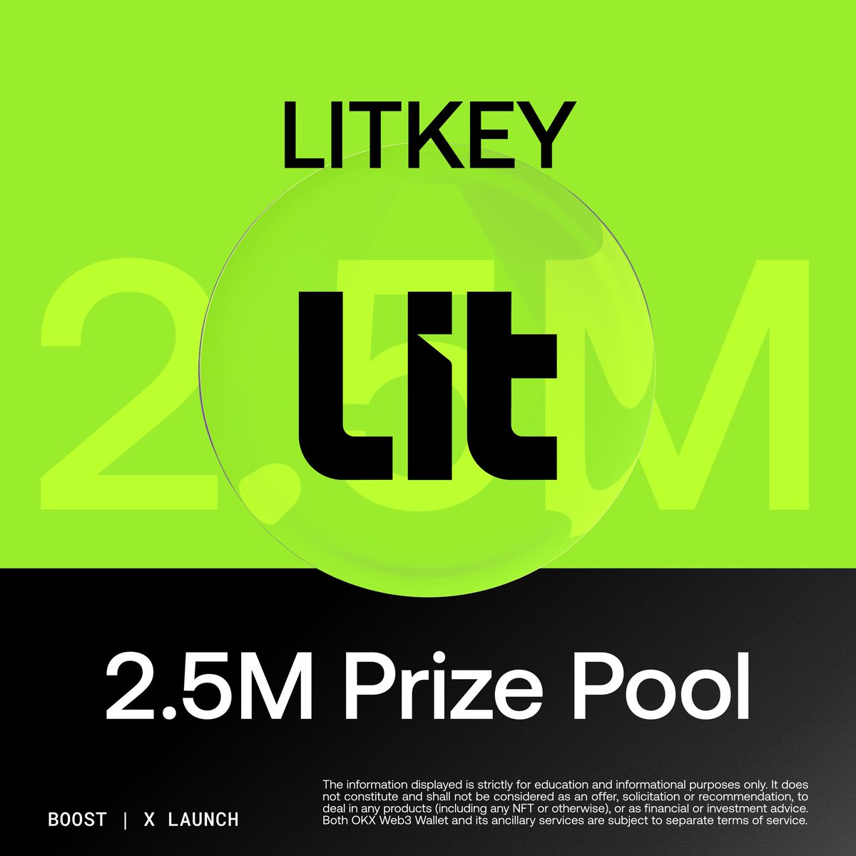 🚀 全新 X 启动：<a href="/LitProtocol/">Lit Protocol 🔑</a>
🎉 2.5M $LITKEY 奖池
📅 注册领取截止：10月29日，14:00 UTC
🔗 注册链接：okx.com/ul/1LhN21
⏰ 领取开始时间：10月30日，12:00 UTC
快来参与，赢取丰厚奖励！#LitProtocol #OKXWallet #CryptoLaunch