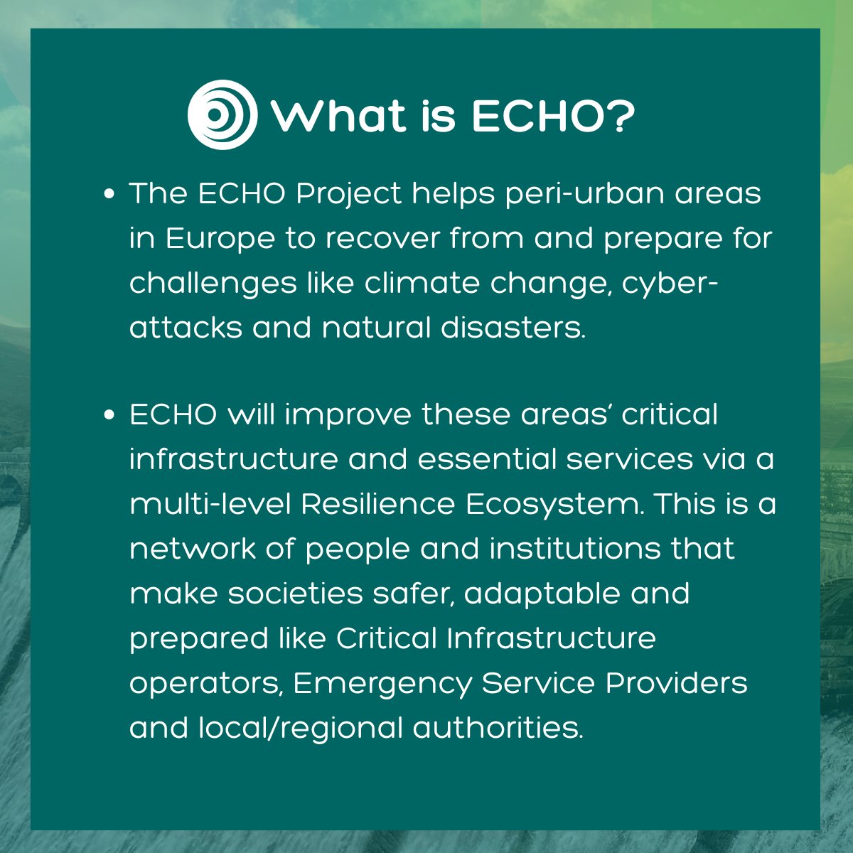 ECHO Project tweet media