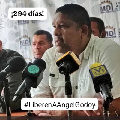 ADRIANA BRICEÑO (@abric6) on Twitter photo ¡294 días!
Sigo en mi exigencia por el respeto al debido proceso y la libertad inmediata de mi esposo Angel Godoy. 
Firme en su convicción.
Opinar distinto no es delito.
#29Oct
<a href="/clippve/">Comité por la Libertad de los Presos Políticos.</a> 
#LiberenAAngelGodoy
#LiberenATodosLosPresosPoliticos ¡294 días!
Sigo en mi exigencia por el respeto al debido proceso y la libertad inmediata de mi esposo Angel Godoy. 
Firme en su convicción.
Opinar distinto no es delito.
#29Oct
<a href="/clippve/">Comité por la Libertad de los Presos Políticos.</a> 
#LiberenAAngelGodoy
#LiberenATodosLosPresosPoliticos