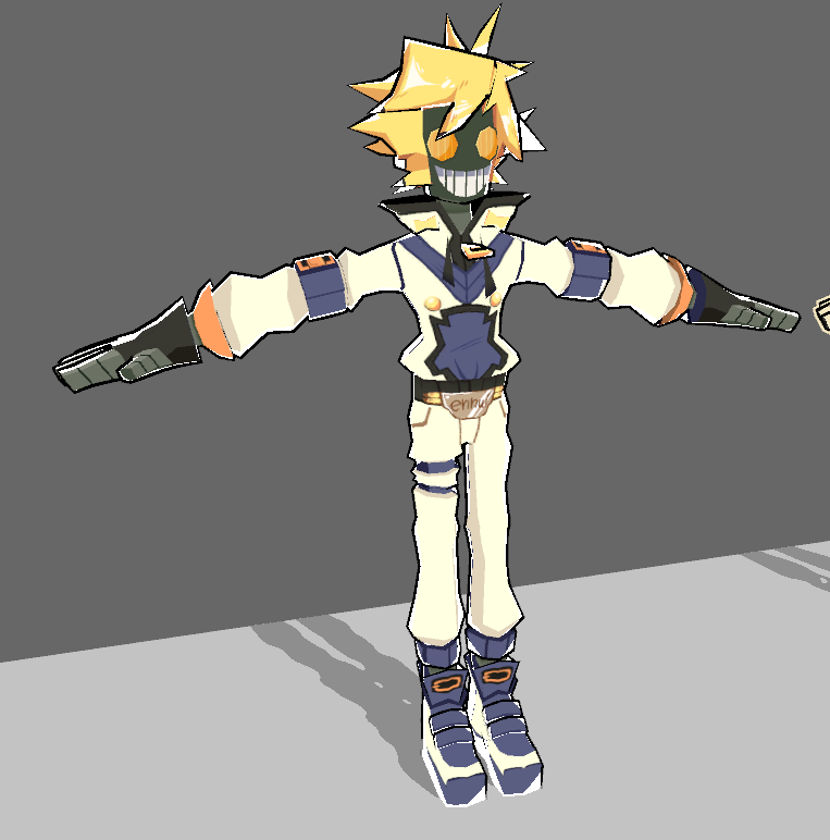 FurrZero's tweet photo. That's right! 
I made this model and I'm VERY proud of the result. I 'll be opening up some slots as soon as I can ;)
Here some screenshots doing the setup on the crewbomb editor! https://t.co/pMIa5elFoh