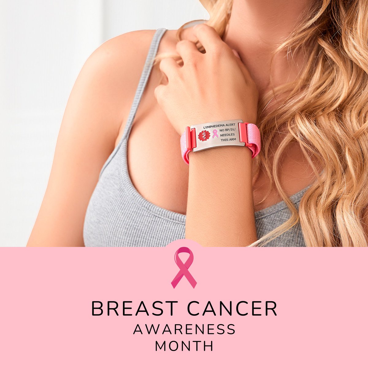 Divoti's tweet image. For breast cancer survivors, challenges like lymphedema are a daily reality. Our Lymphedema Alert Bracelet offers comfort with a soft, breathable band &amp;amp; a clear laser-engraved message for safety.
HSA/FSA eligible. Support a survivor today.
divotiusa.com/divoti-lymphed……