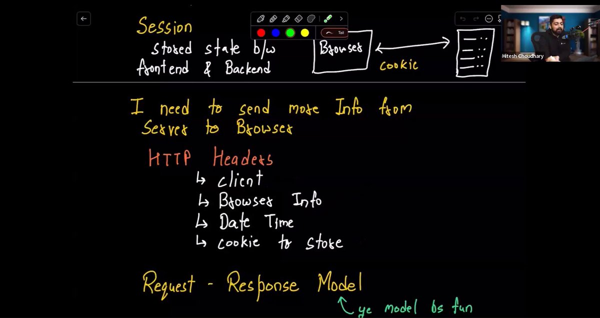 Omesh_parswal's tweet image. Day 8 of #100DaysofCode
Started learning from @Hiteshdotcom and @piyushgarg_dev 's web dev cohort
I am learning coding from past few months but has lack of fundamentals and today learned alot.
โโ Basics are very important