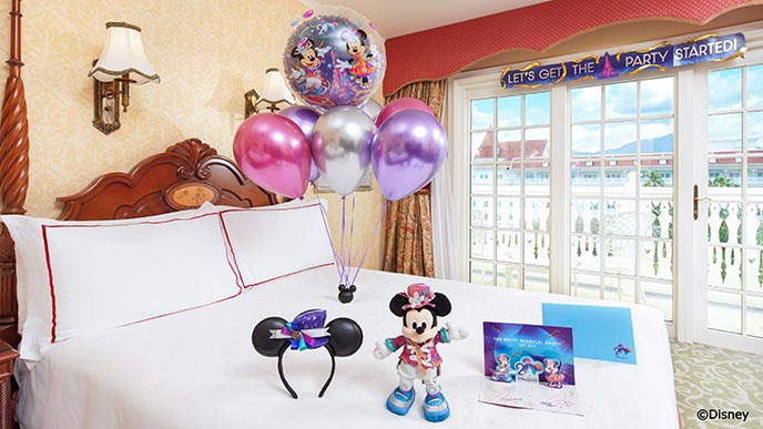 香港ディズニーランド　ワールドオブフローズン　ホテル　デコレーションセット 香港ディズニーランド ワールドオブフローズン ホテル デコレーション