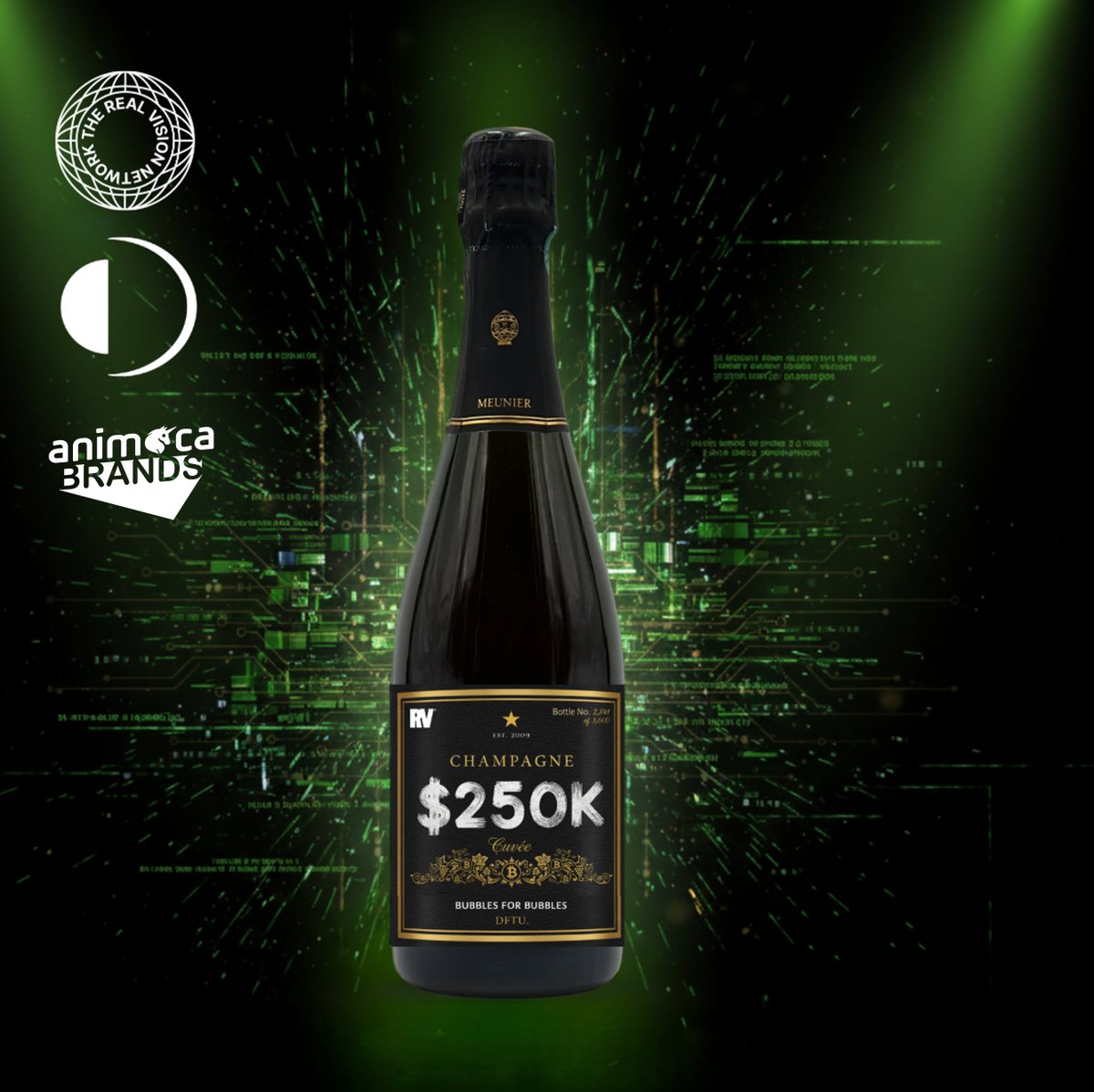 Animocabrandskk's tweet photo. 🍇 AI × NFT × Champagne
The world’s first AI-powered “Smart Wine Grower Champagne”
goes on sale right at 00:00 JST on Oct 30 🍾
▶ https://t.co/hGzP4bOQfl
💡 The access code will be revealed exactly at midnight.
Stay tuned — something special is about to uncork.
🗓️ Sale Period: Oct 30 – Nov 2 (JST)
🤖 AI Storytelling
Your bottle reveals its journey from grape to glass.
🔗 Digital Cork™ Technology
Blockchain-verified provenance, authenticity, and ownership.
🌍 Limited to 3,000 bottles
Each one a unique NFT collectible.
#AnimocaBrandsJapan #ClubdVIN #SmartWine #Web3 #RWA #DePIN #WineLovers