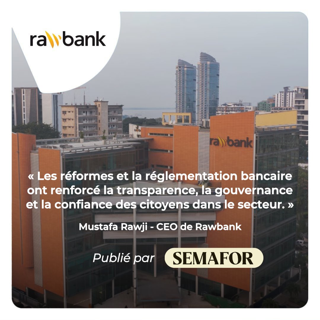 DANS LA PRESSE – La bancarisation en RDC progresse, mais tout se joue sur l’accès et la confiance. Rawbank, proche du terrain et digital, facilite l’inclusion financière au quotidien.

À lire : shorturl.at/TyxT9

IN THE PRESS – Banking in DRC is growing, but access and