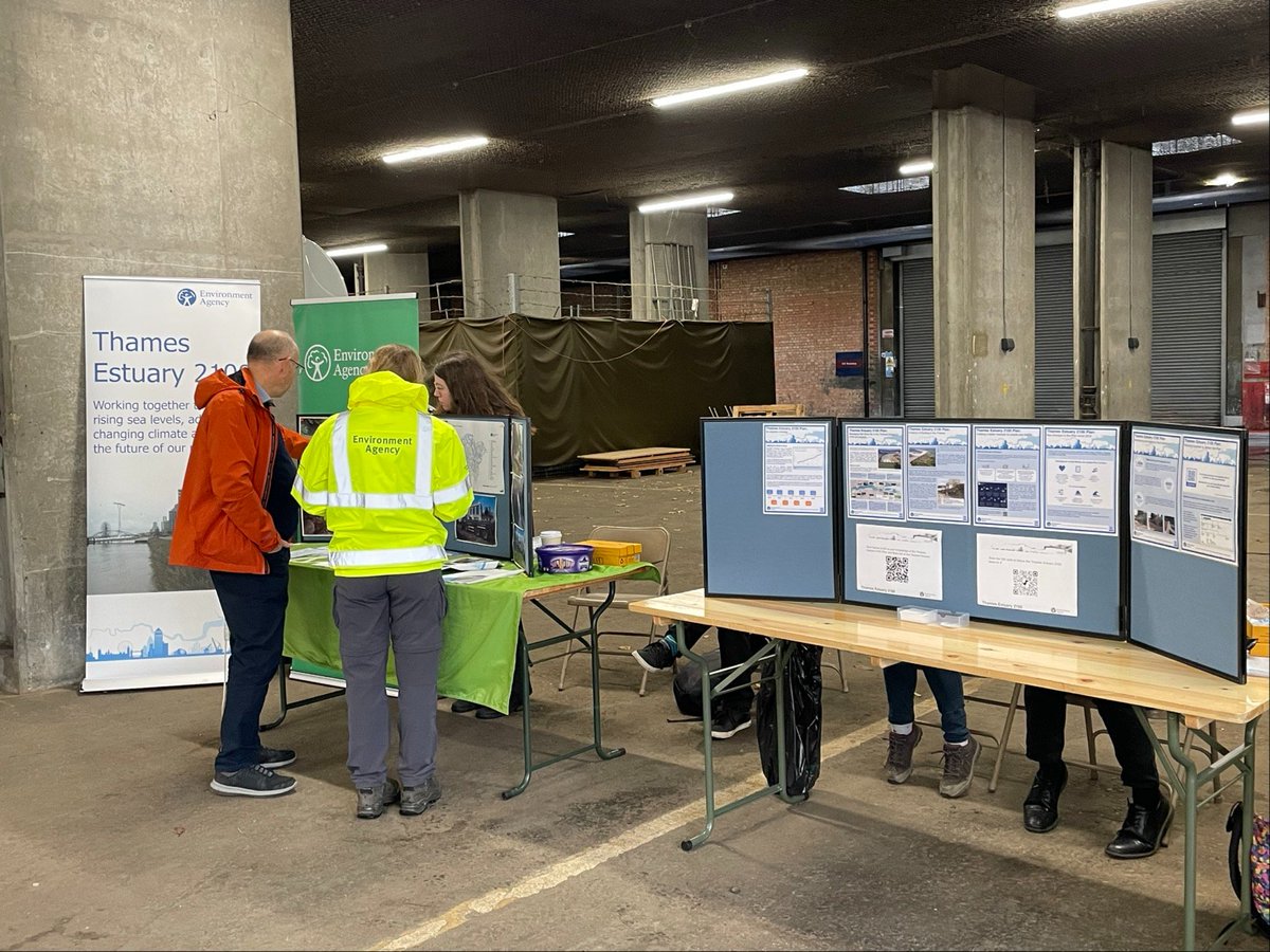 We attended the London Partnership capabilities event with our resilience and incident teams, showcase our responsibilities in responding to incidents and show how we are planning for the future. Find your role and responsibilities: Thames Estuary 2100 - GOV.UK