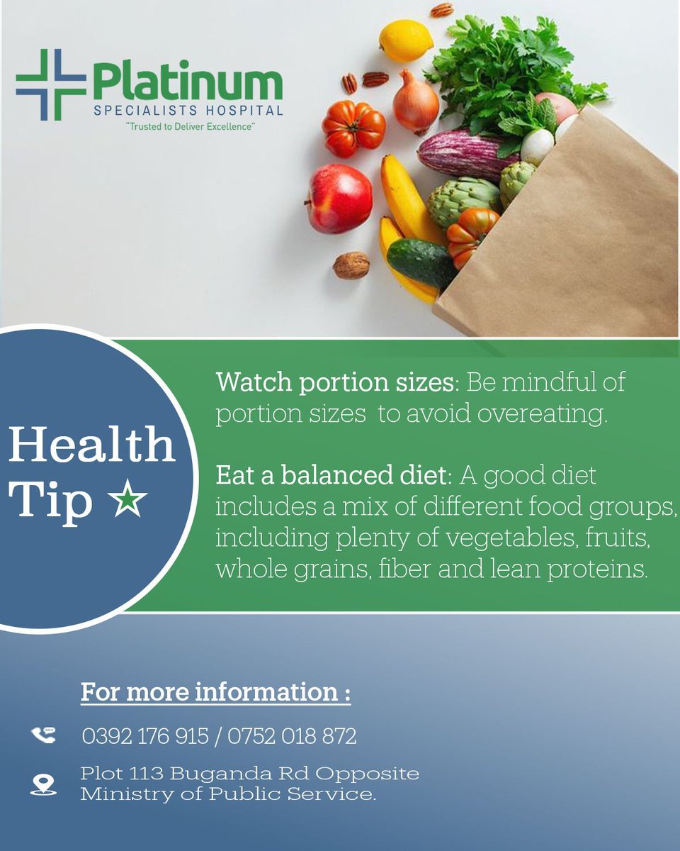 We only have one body so let’s keep it ✨healthy✨

Visit us at Plot 113 Along Buganda Road or call 
039 2176915 / +256 752 018872 for appointments.