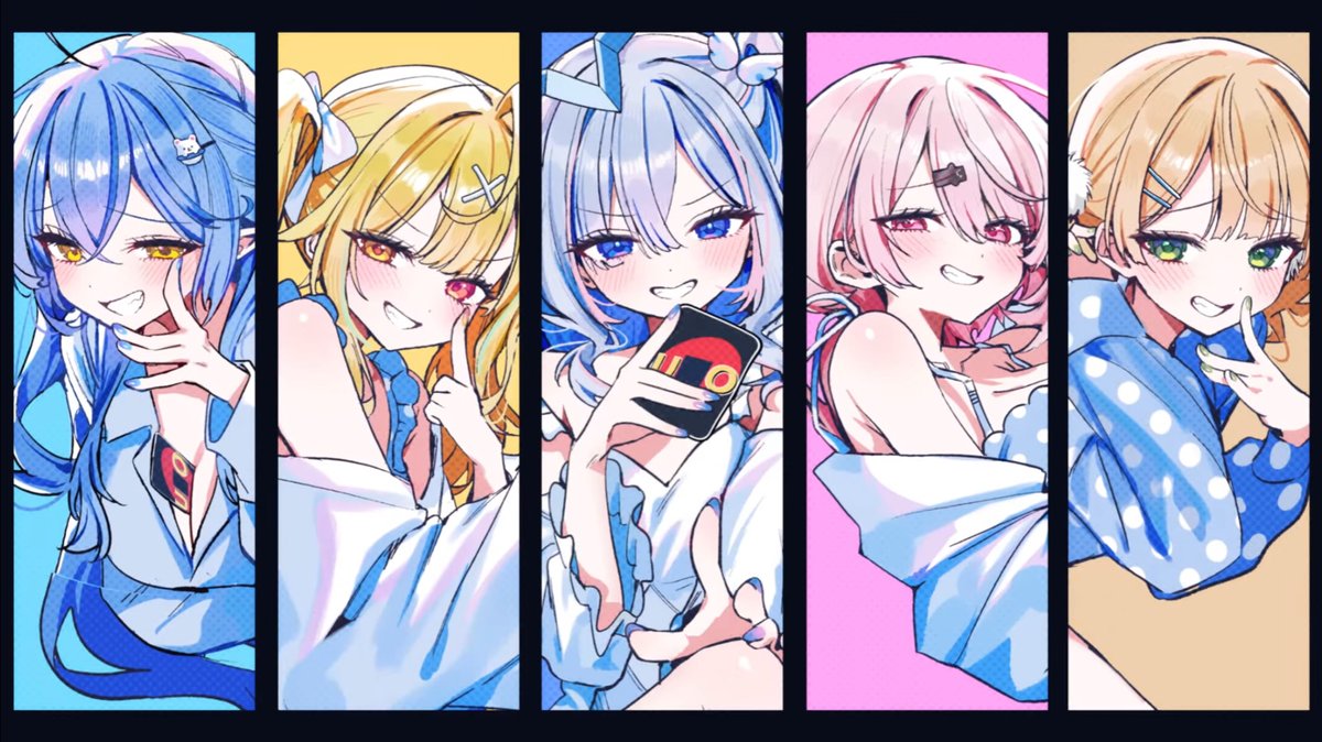 ホロライブとにじさんじVTuberがコラボ、天音かなたプロデュースの「み