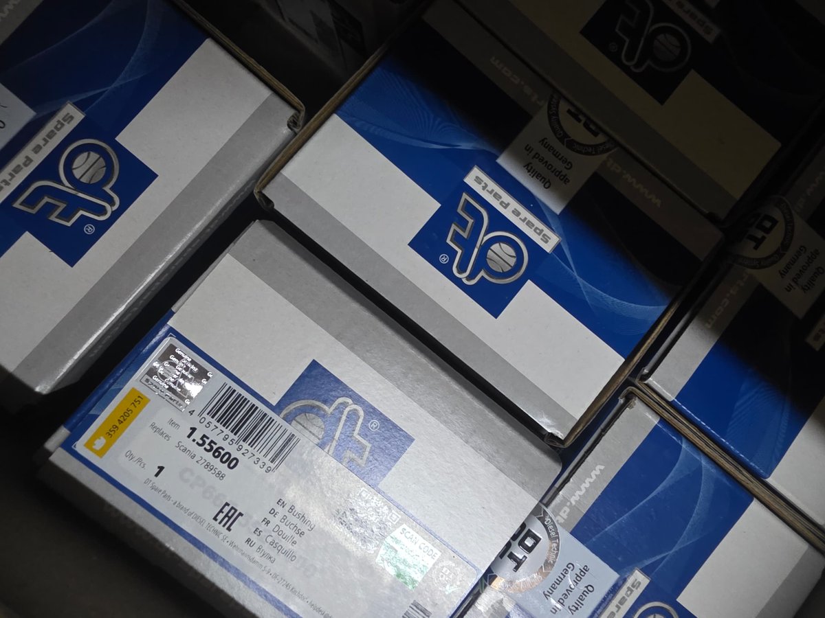 ssm_spareparts's tweet image. 🔧 Part of the Day 🚛
Today’s feature: Diesel Technic (DT)
🧩 1.55600 DT (2296839) – Bushing, Stabilizer
Reduces body roll &amp;amp; improves stability during turns — keeping your truck steady and safe. 💪
#SelayangMuhibbah #DieselTechnic #PartOfTheDay #TruckPartsMalaysia #SSM40Years