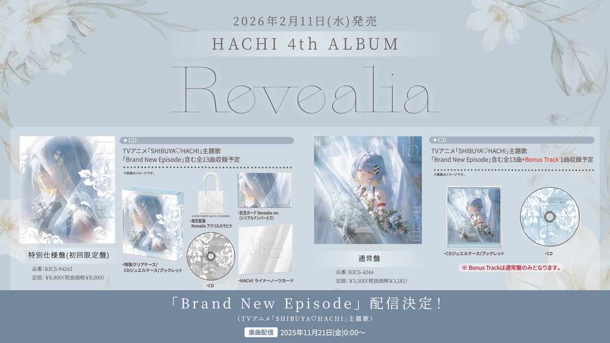 HACHI INFORMATION (@HACHI_MUSICINFO) / Posts / X