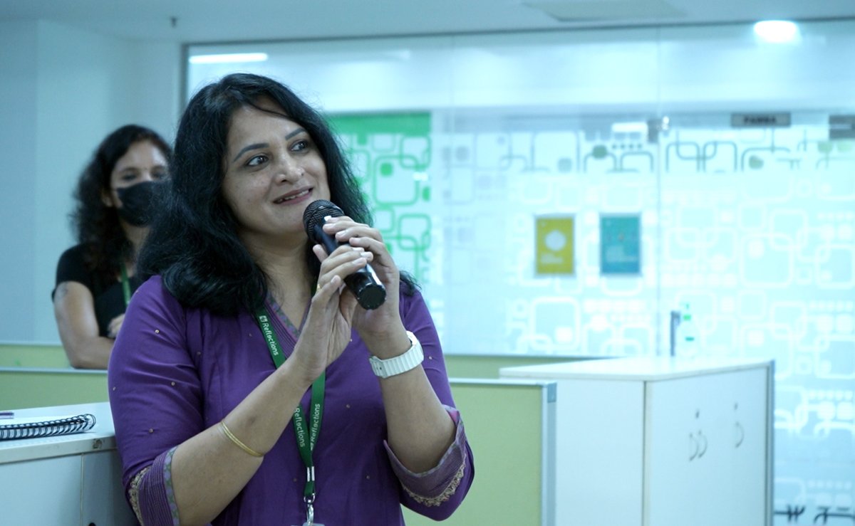 reflectionsis's tweet image. Gen Z is smarter than AI, says Dr. Arun Surendran, Strategic Director &amp;amp; Principal, Trinity College of Engineering, at the Inspired Talks session organized by Reflections in our Thiruvananthapuram office.

#Reflections #ReflectionsInfoSystems #ReflectionsGlobal