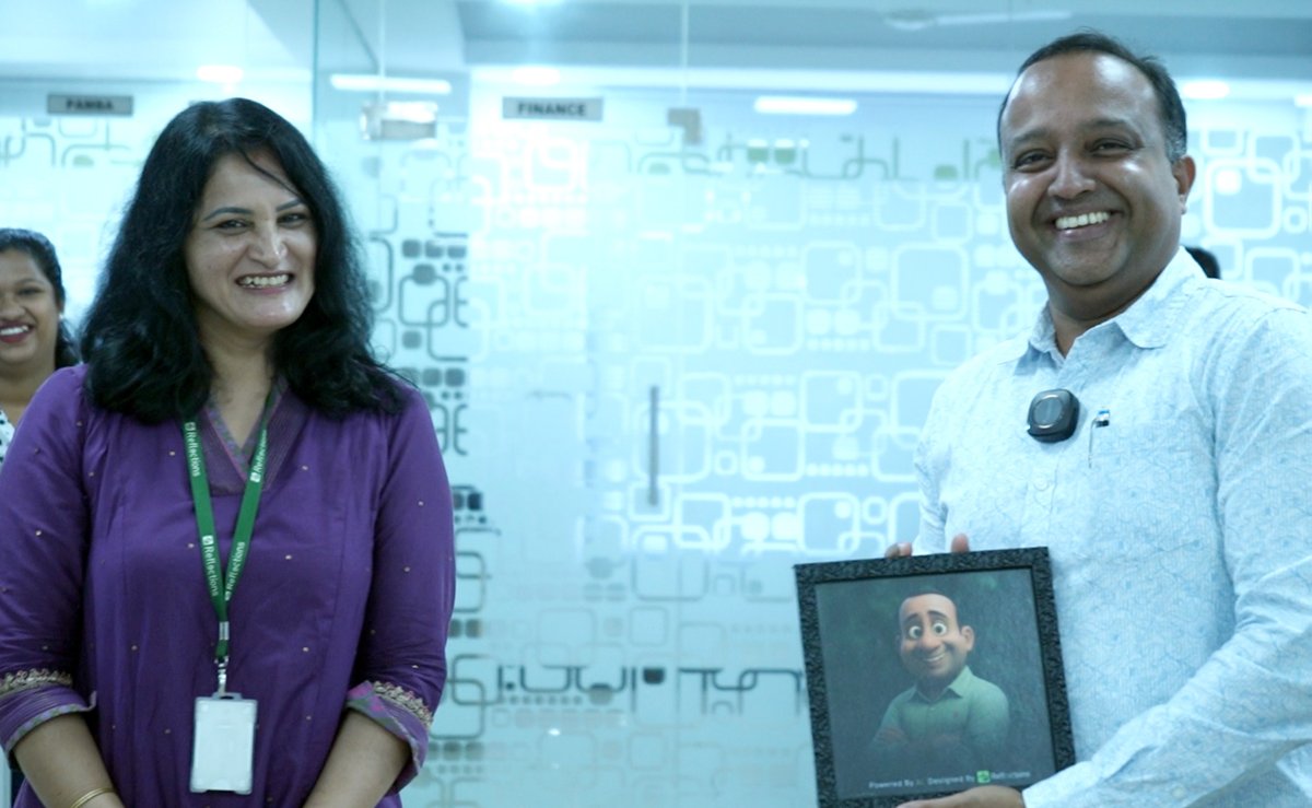 reflectionsis's tweet image. Gen Z is smarter than AI, says Dr. Arun Surendran, Strategic Director &amp;amp; Principal, Trinity College of Engineering, at the Inspired Talks session organized by Reflections in our Thiruvananthapuram office.

#Reflections #ReflectionsInfoSystems #ReflectionsGlobal