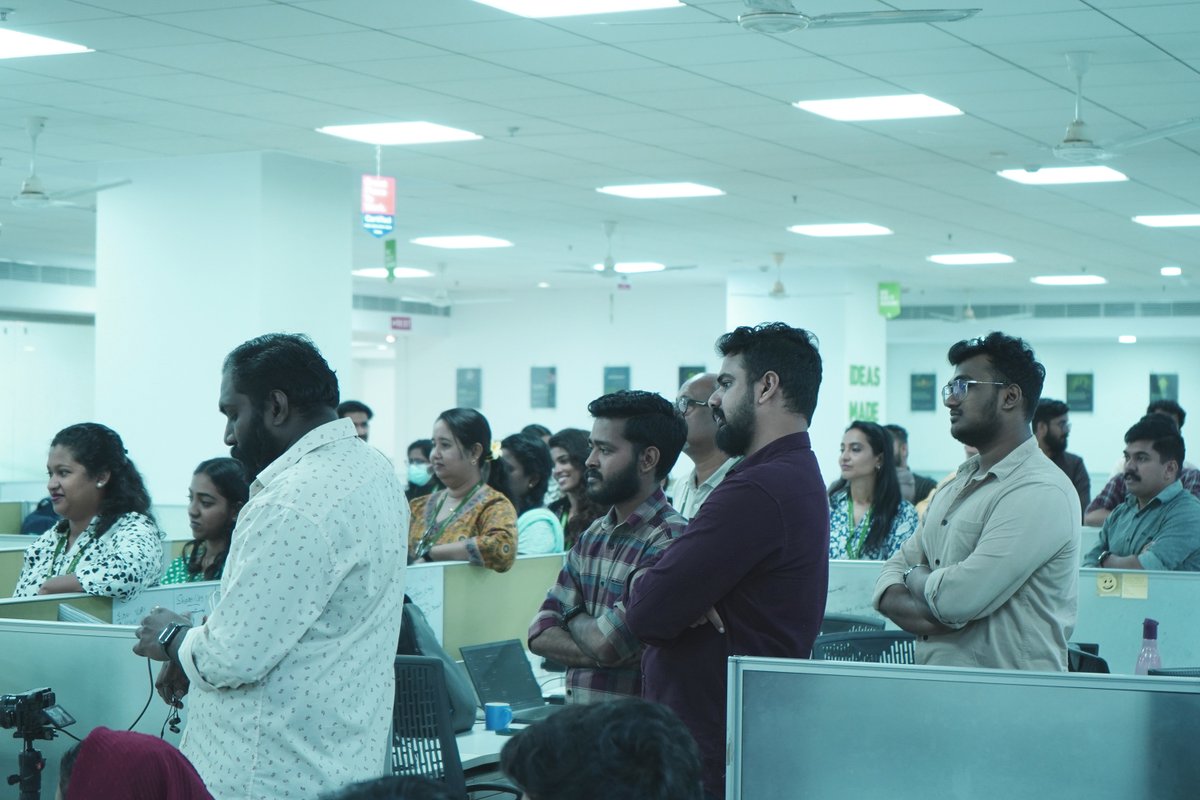 reflectionsis's tweet image. Gen Z is smarter than AI, says Dr. Arun Surendran, Strategic Director &amp;amp; Principal, Trinity College of Engineering, at the Inspired Talks session organized by Reflections in our Thiruvananthapuram office.

#Reflections #ReflectionsInfoSystems #ReflectionsGlobal